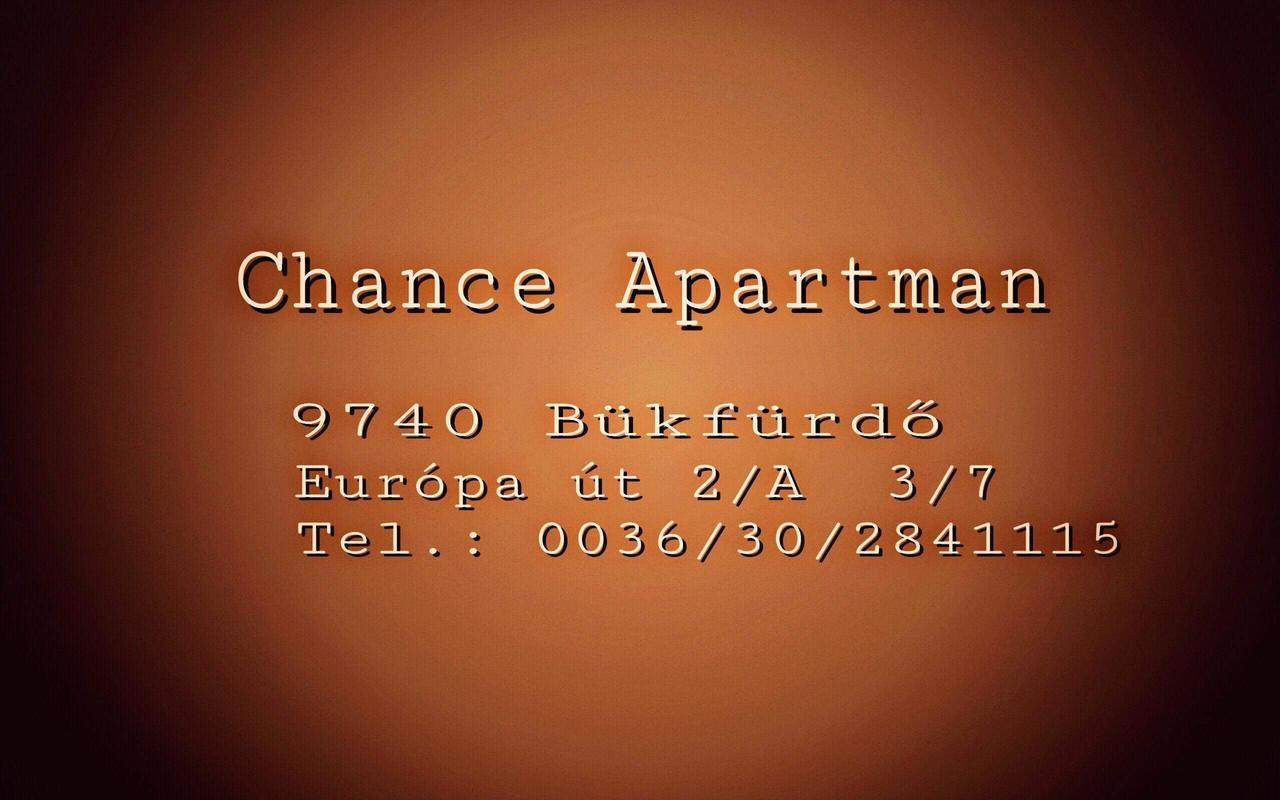 Chance Apartman Buekfuerdo Exterior photo